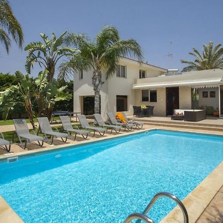 Soothing Sunset Villa With Private Pool, 200M From The Beach Perivólia Extérieur photo