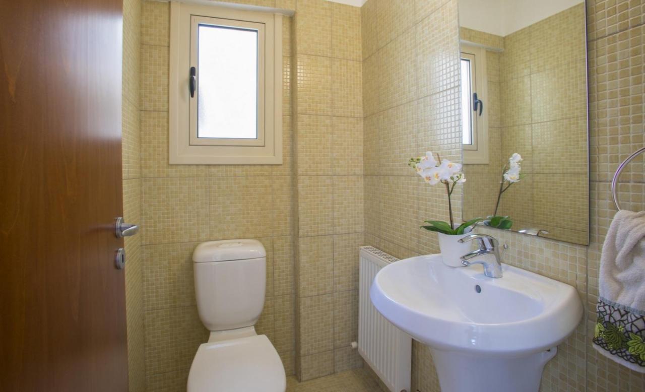 Soothing Sunset Villa With Private Pool, 200M From The Beach Perivólia Extérieur photo