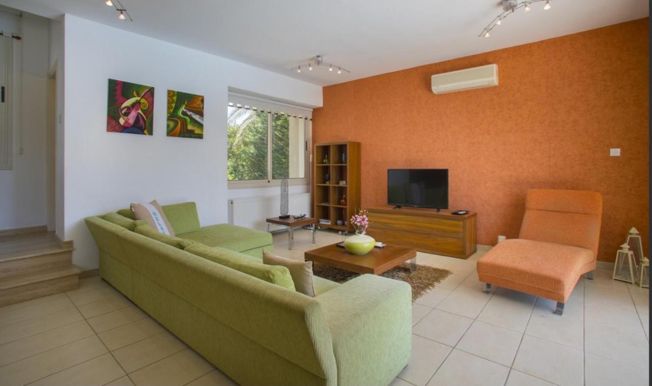 Soothing Sunset Villa With Private Pool, 200M From The Beach Perivólia Extérieur photo